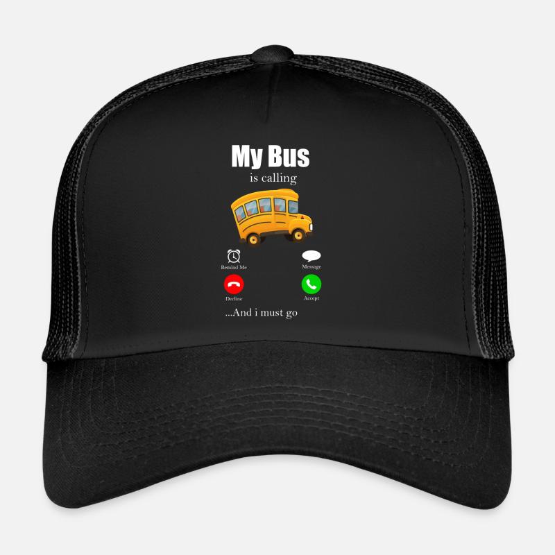 Bus driver omnibus school bus public transport autobus gift Trucker Cap