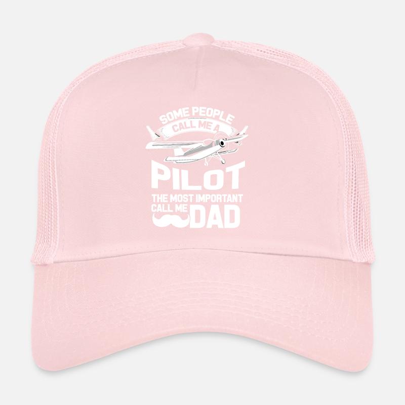 Pilot plane dad dad Trucker Cap
