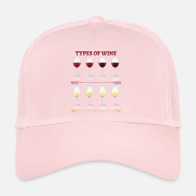 Wein Weißwein Weinsorten Rotwein Winzer Geschenk Trucker Cap