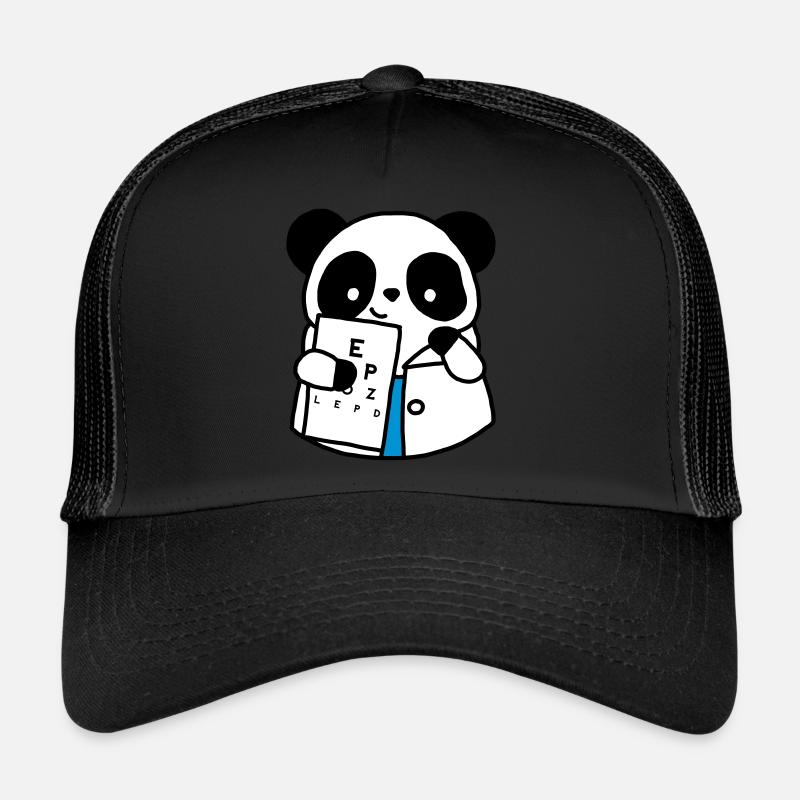 Ophthalmologist Optical Panda Trucker Cap
