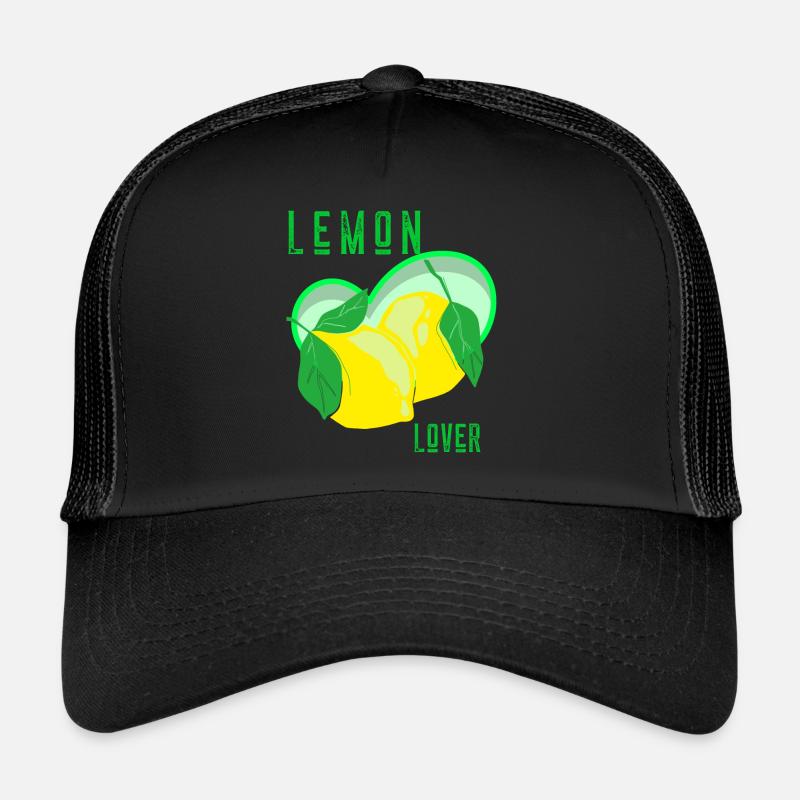 Lemon Lover Citrons et limes Casquette trucker 