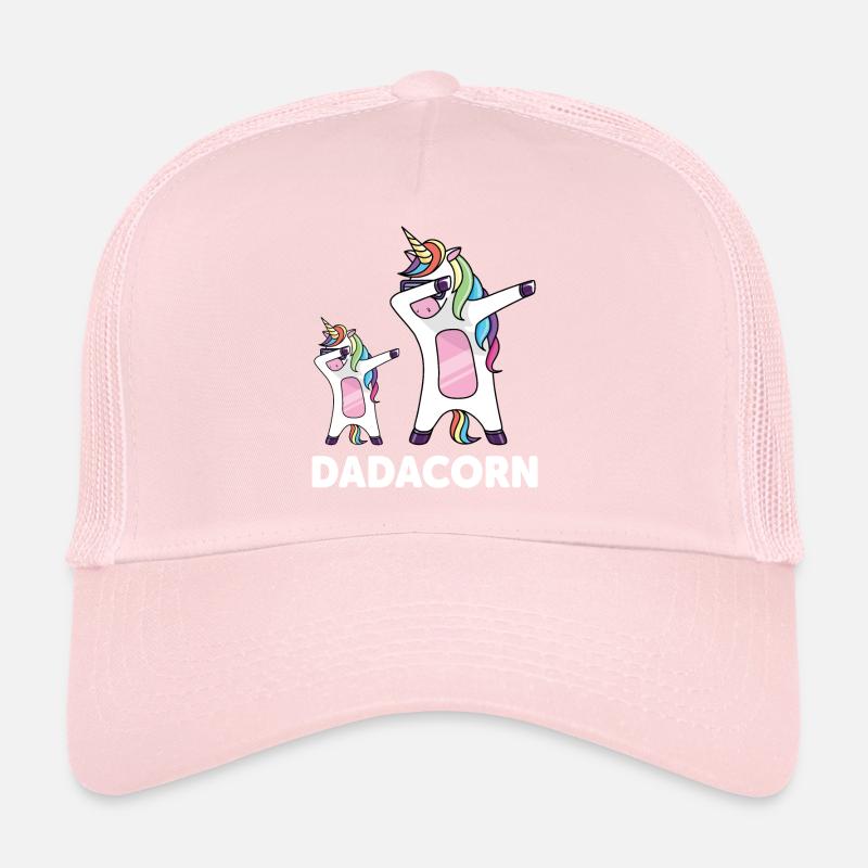 Unicorn Daddy Fairytale Gift Trucker Cap