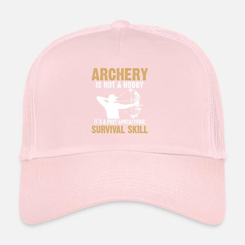 Bogenschießen Bogenschütze lustiger Spruch Trucker Cap
