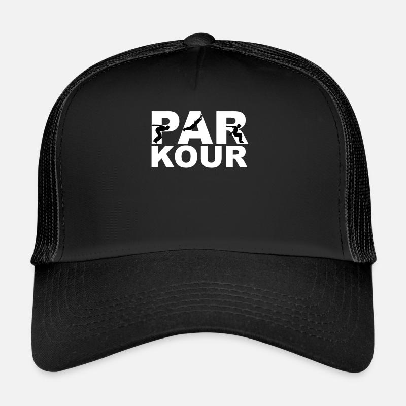 Parkour Parkour Runner Parkour Run Parkour Runner Trucker Cap