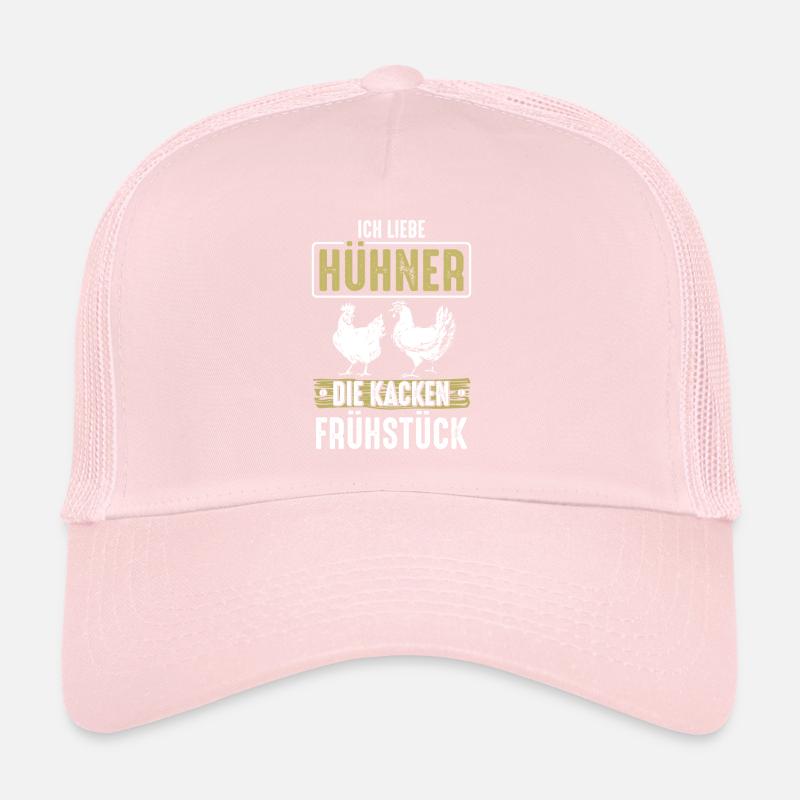 I love chickens the cocky breakfast Trucker Cap