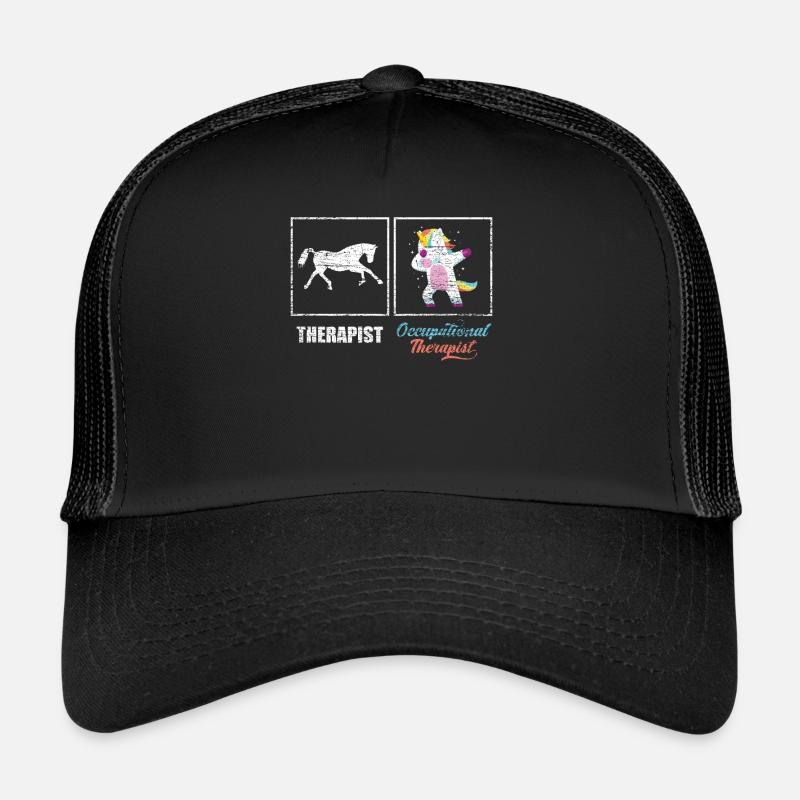 Stolzer Ergotherapeut - Trucker cap - sort/sort
