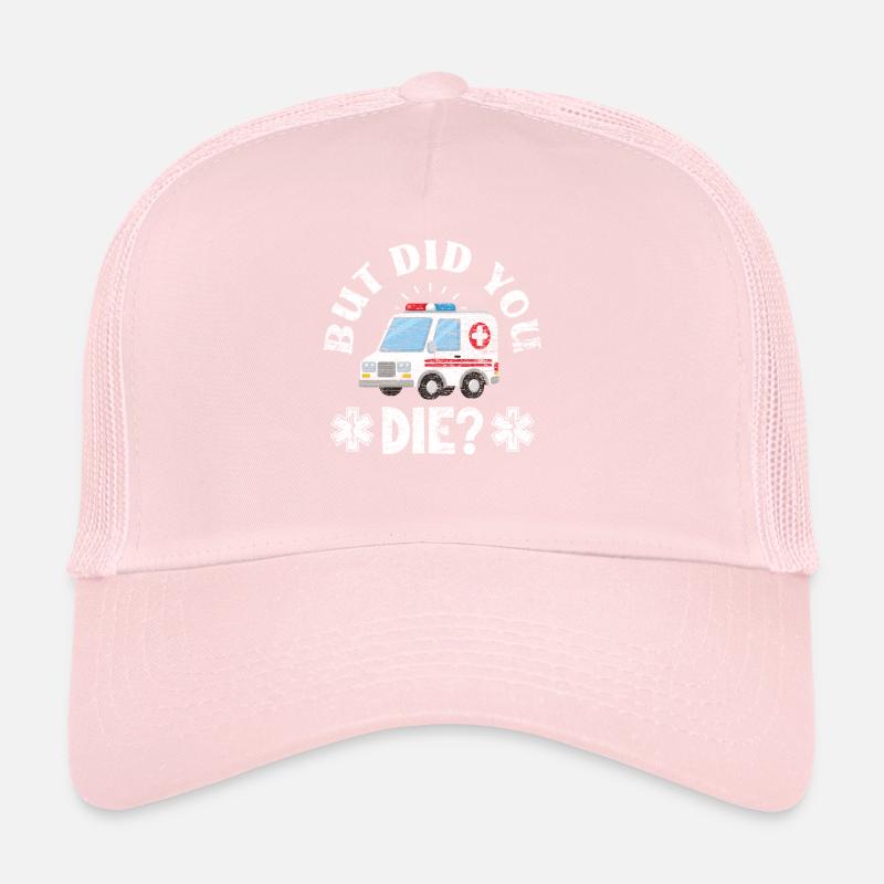 Ambulancier ambulance profession Casquette trucker 