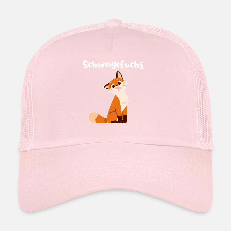 Schweigefuchs Fuchs Schule Schüler Geschenkidee Trucker Cap