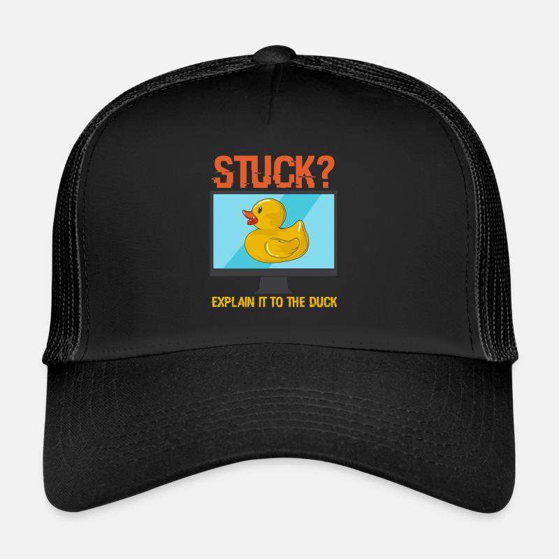PROGRAMME: Explain It To The Duck Casquette trucker 