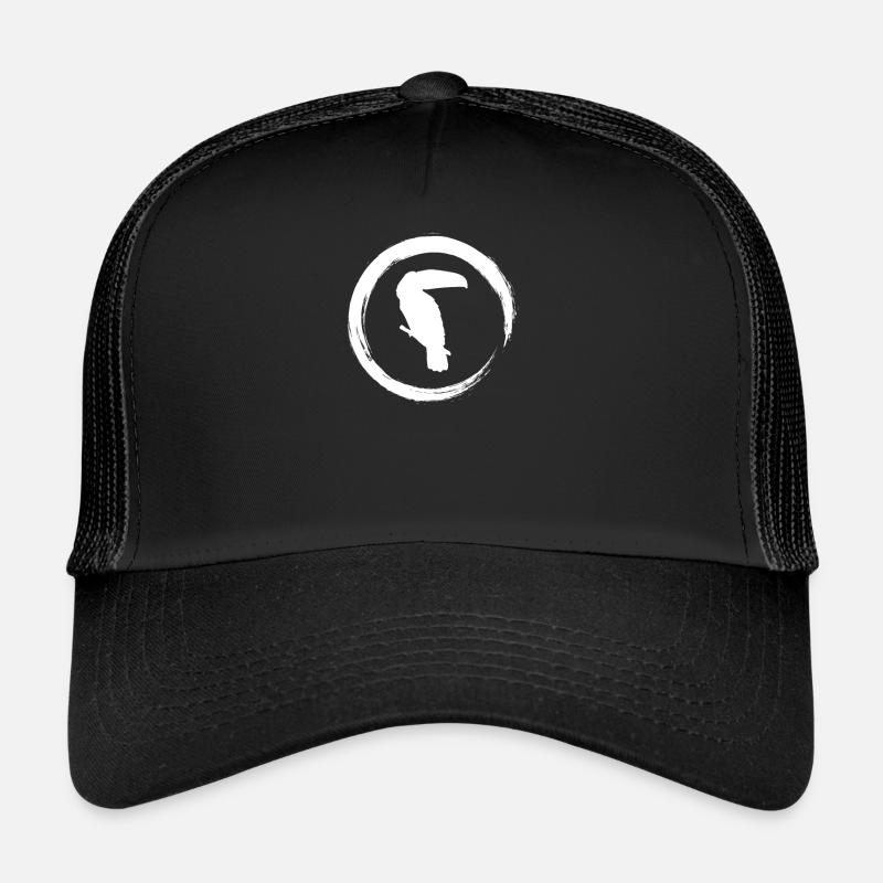 toucan Casquette trucker 