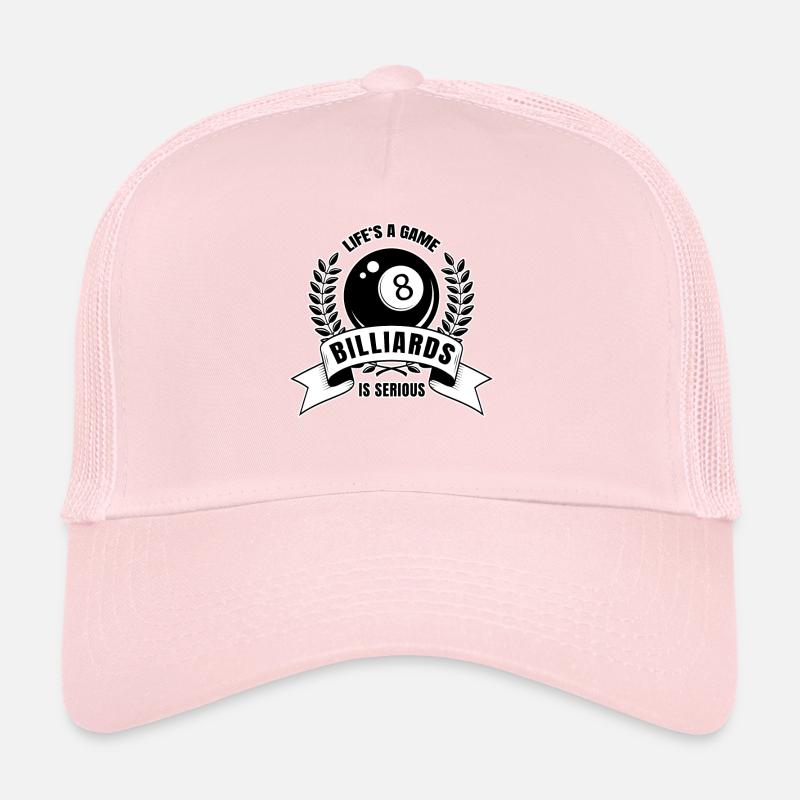 Billiardgift for pool and billiards player Trucker Cap