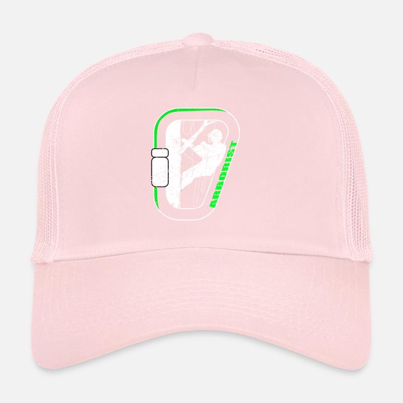 Karabiner Design Baumpflege Baumkletterer Arborist Trucker Cap