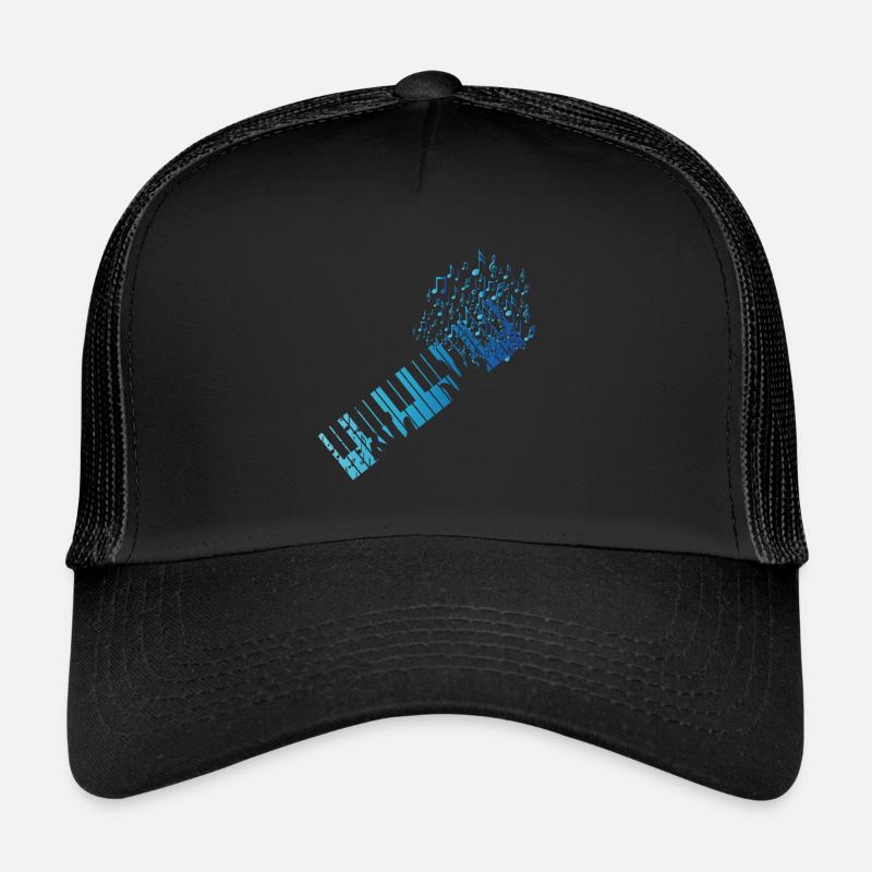 Synthesizer Keyboard Trucker Cap