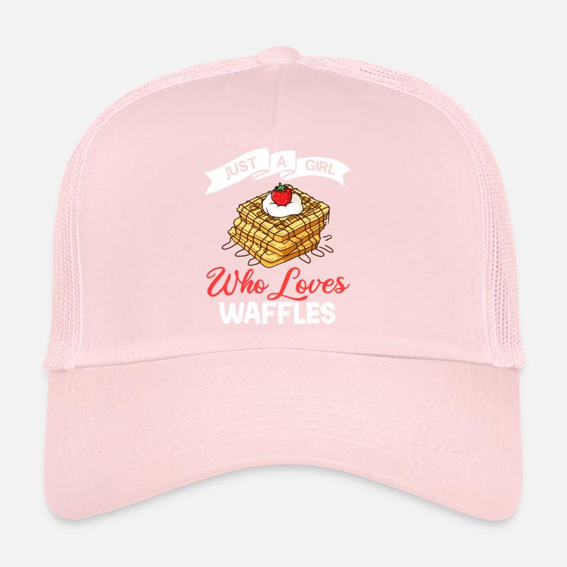 Waffle Waffle Waffle Pancakes Funny Trucker Cap