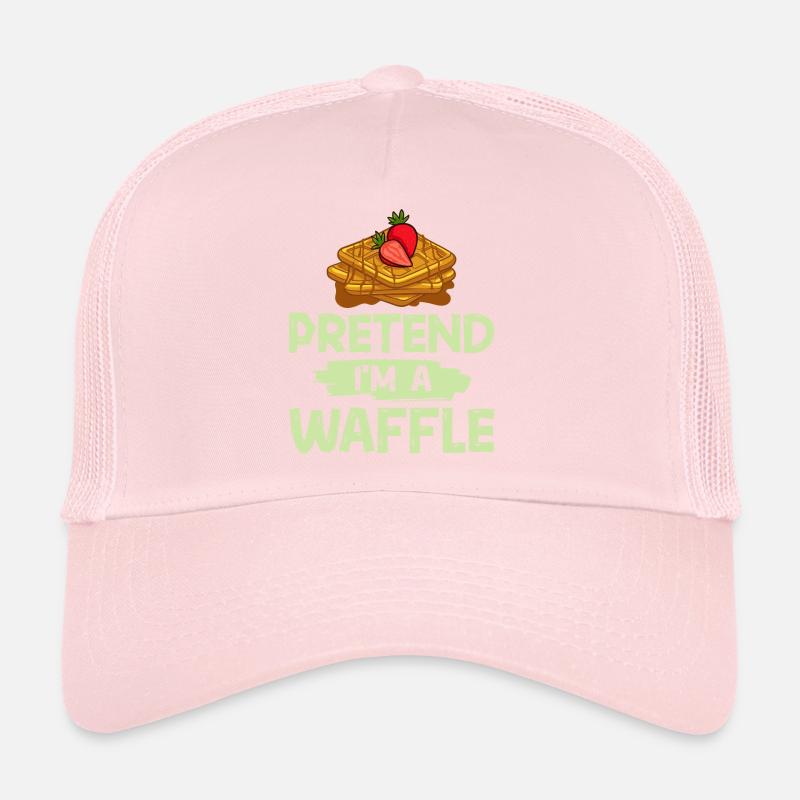 Waffle Waffle Waffle Pancakes Funny Trucker Cap