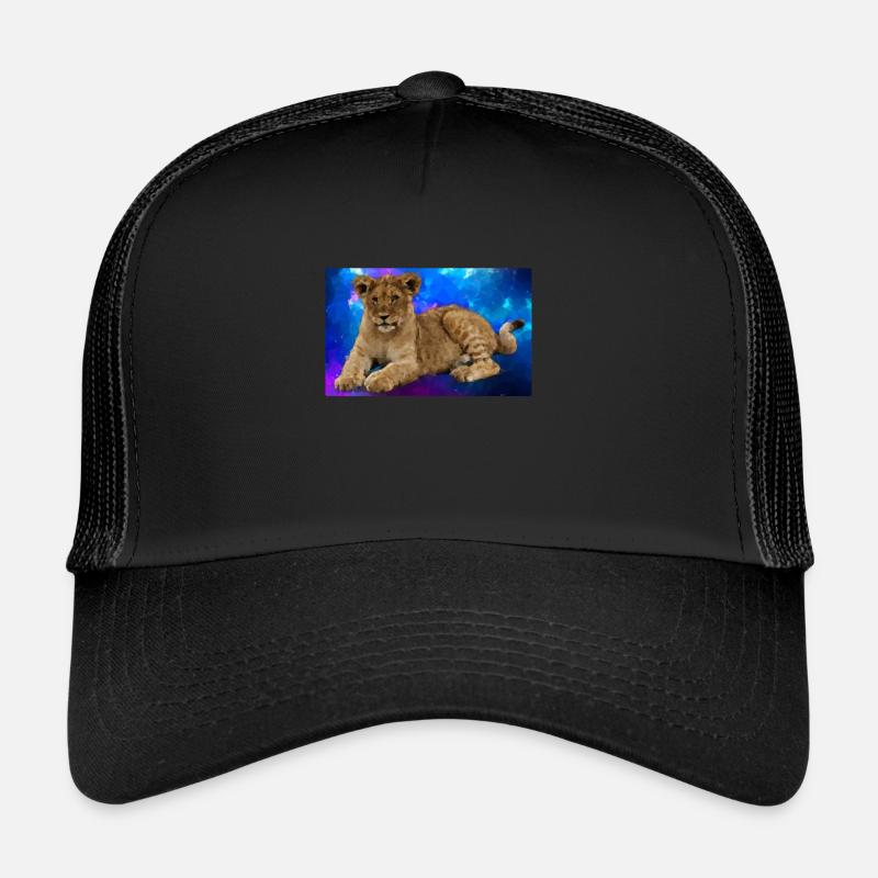 Lion Polygon Trucker Cap