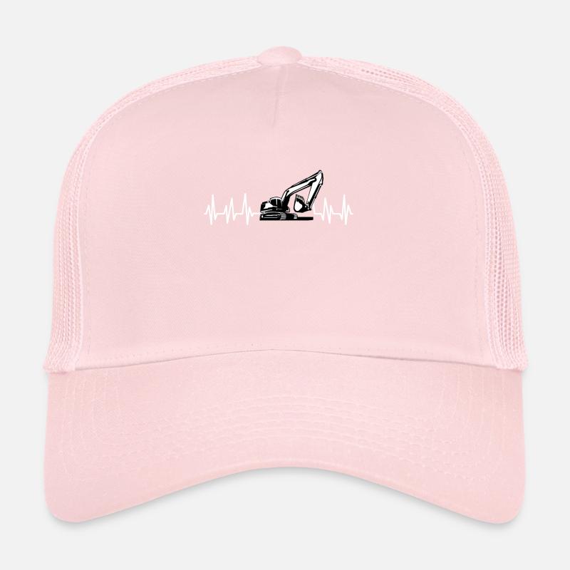 Excavator construction machinery excavator construction site wheel loader Trucker Cap