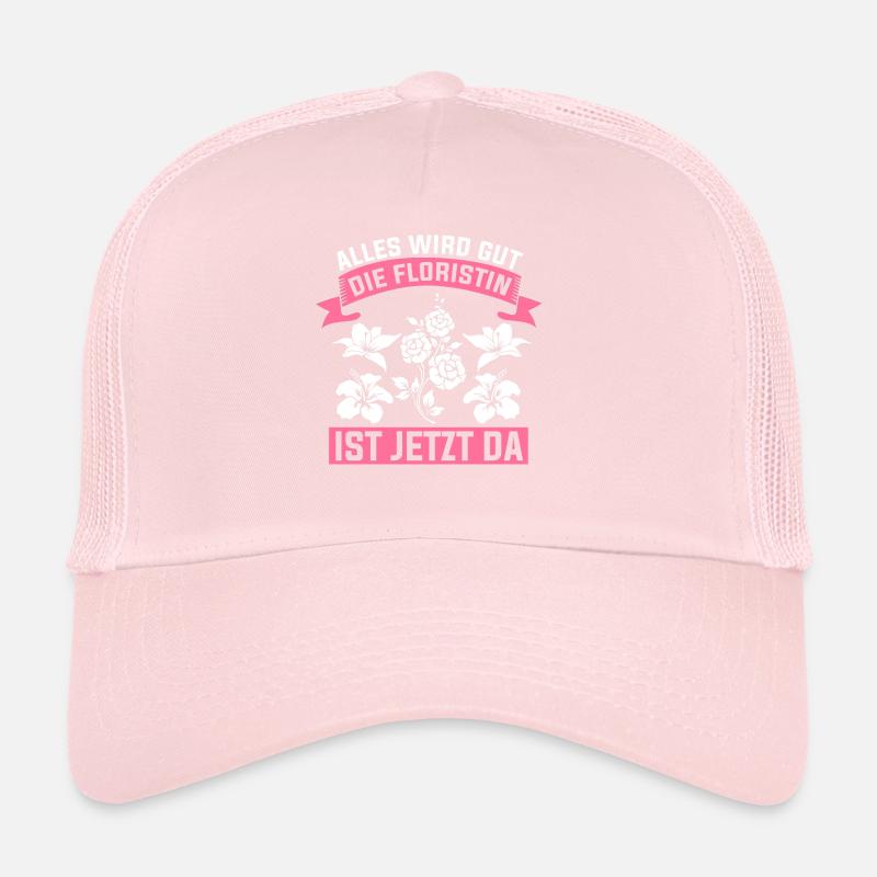 Floristin Gartenarbeit Blumen Geschenk Trucker Cap