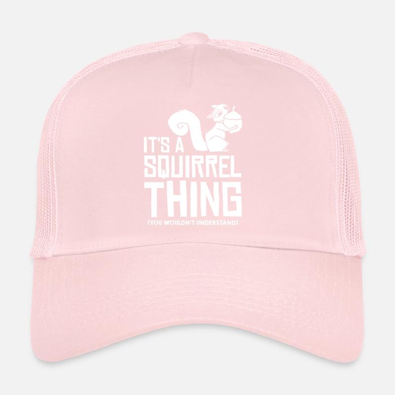 Eichhörnchen Lustig Hörnchen Grauhörnchen Trucker Cap