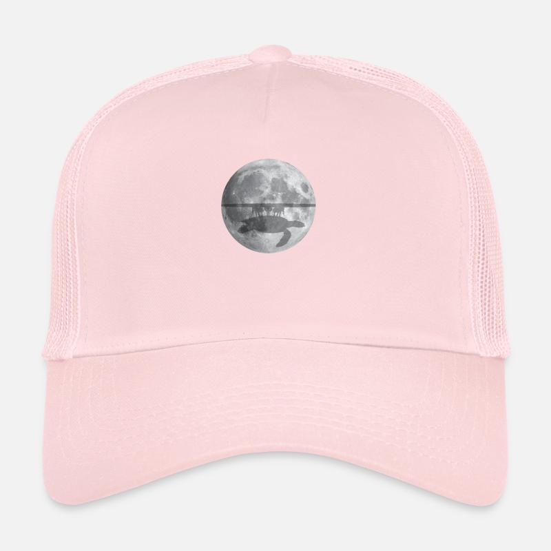 Flat Earth Theory Elephant Turtle Trucker Cap
