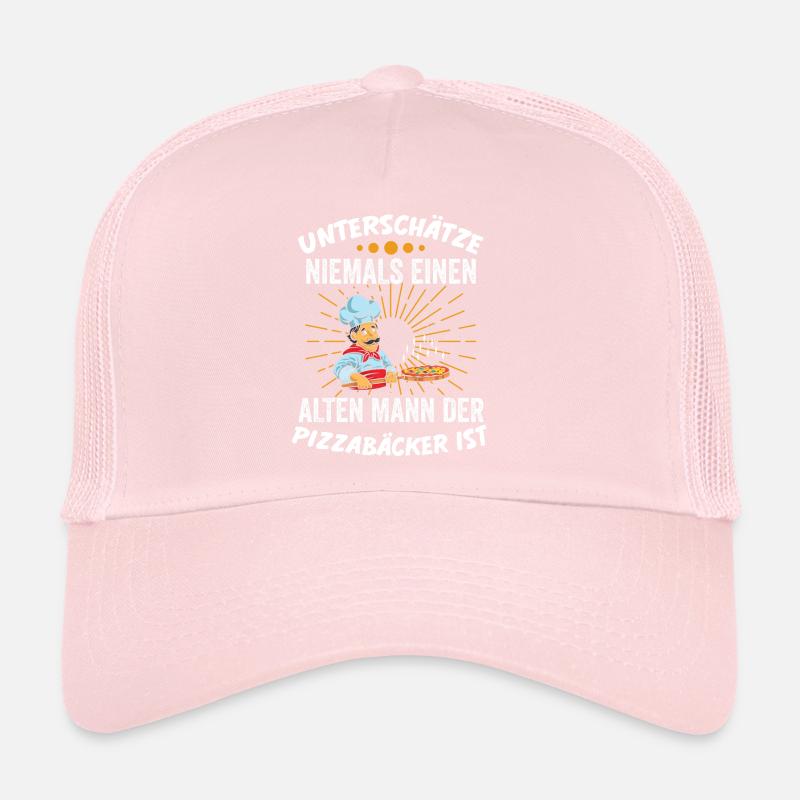 Pizzabäcker Küchenchef Geschenk Trucker Cap