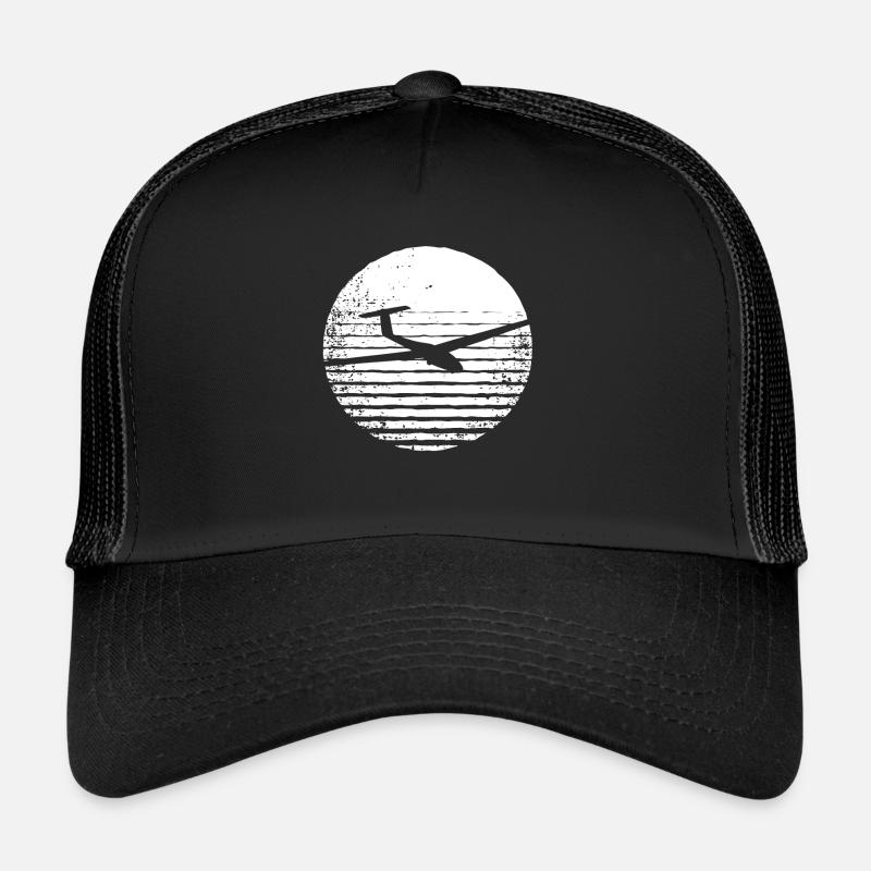 Gliding Glider Moon Glider Trucker Cap