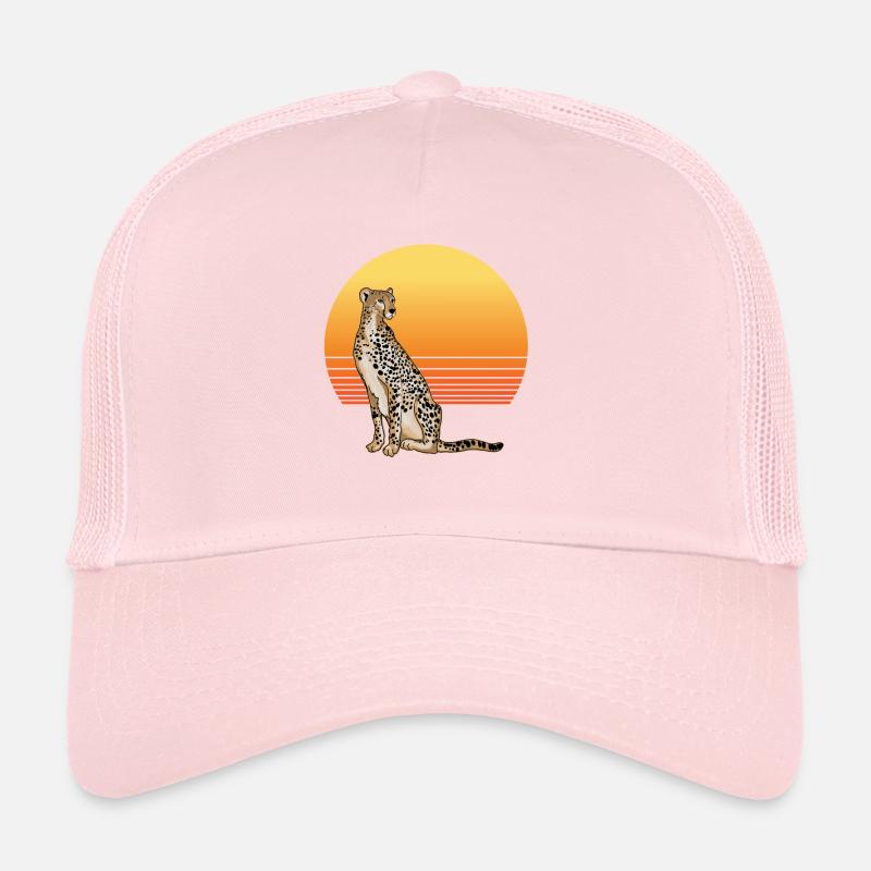Soleil guépard Casquette trucker 