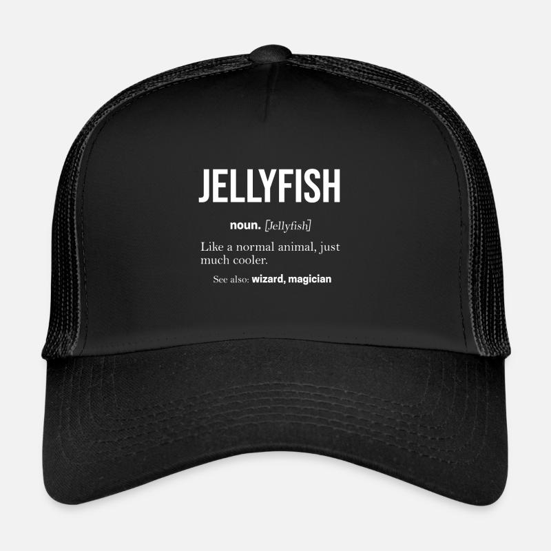 Méduse Méduse Pemqualle Océan Cnidaria Jellyfish Casquette trucker 