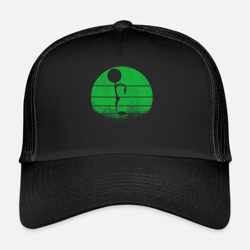 Carp Angler Gift Carp Boilie - Trucker Cap - black/black