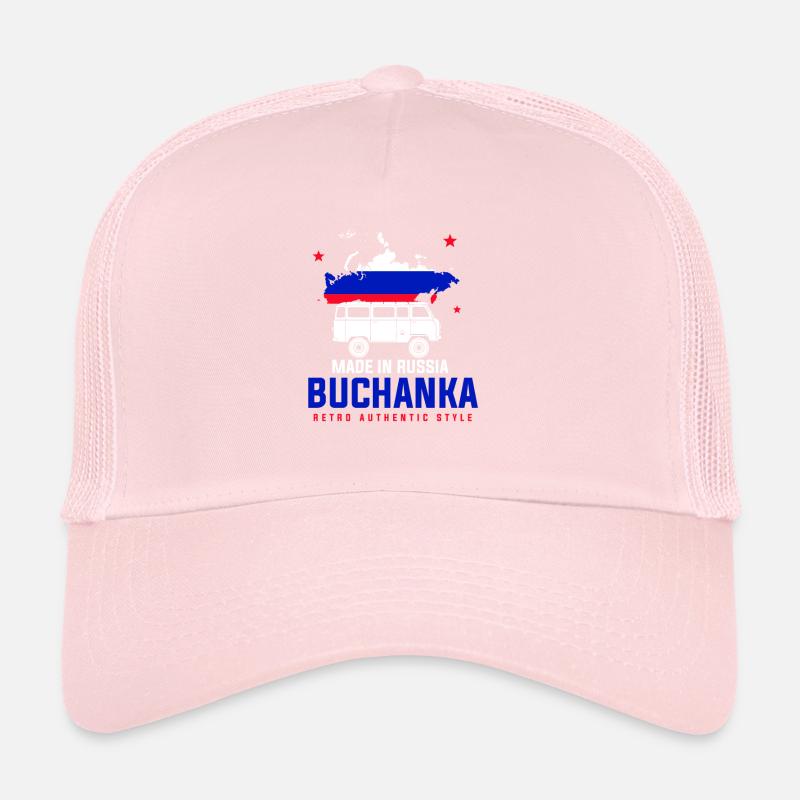 UAZ Buchanka SUV Russia Flag Trucker Cap
