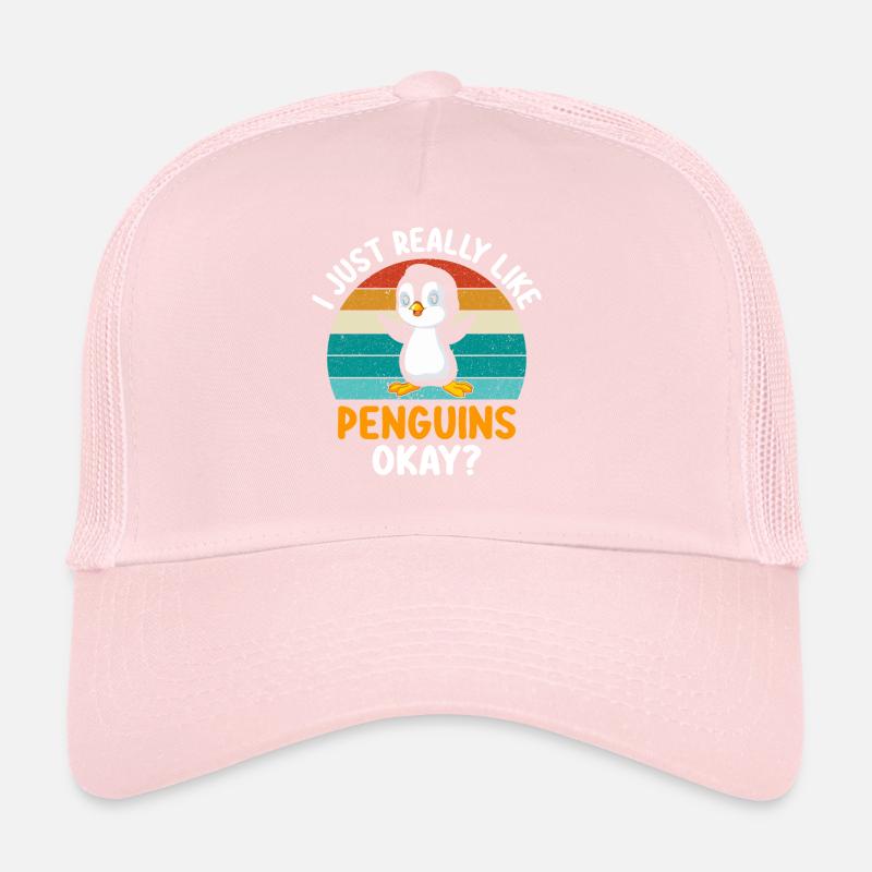 Pinguin Alarm T-shirt Geschenkidee Trucker Cap