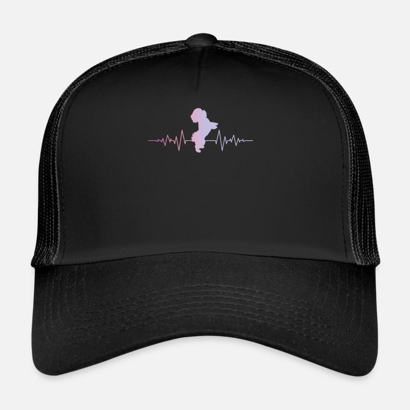 Shih-Tzu - Trucker Cap - black/black