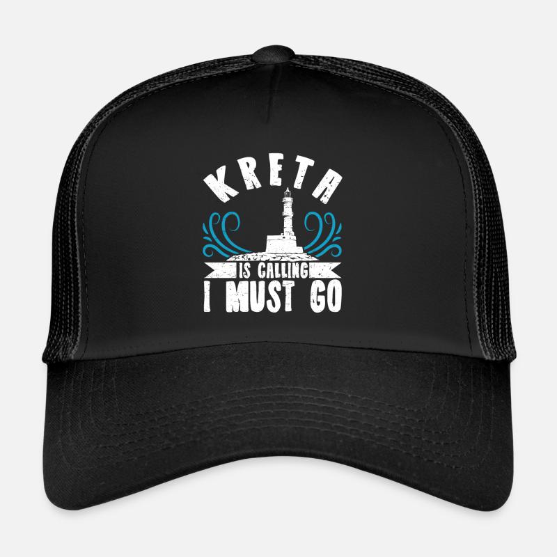 Crète îlot grec Casquette trucker 