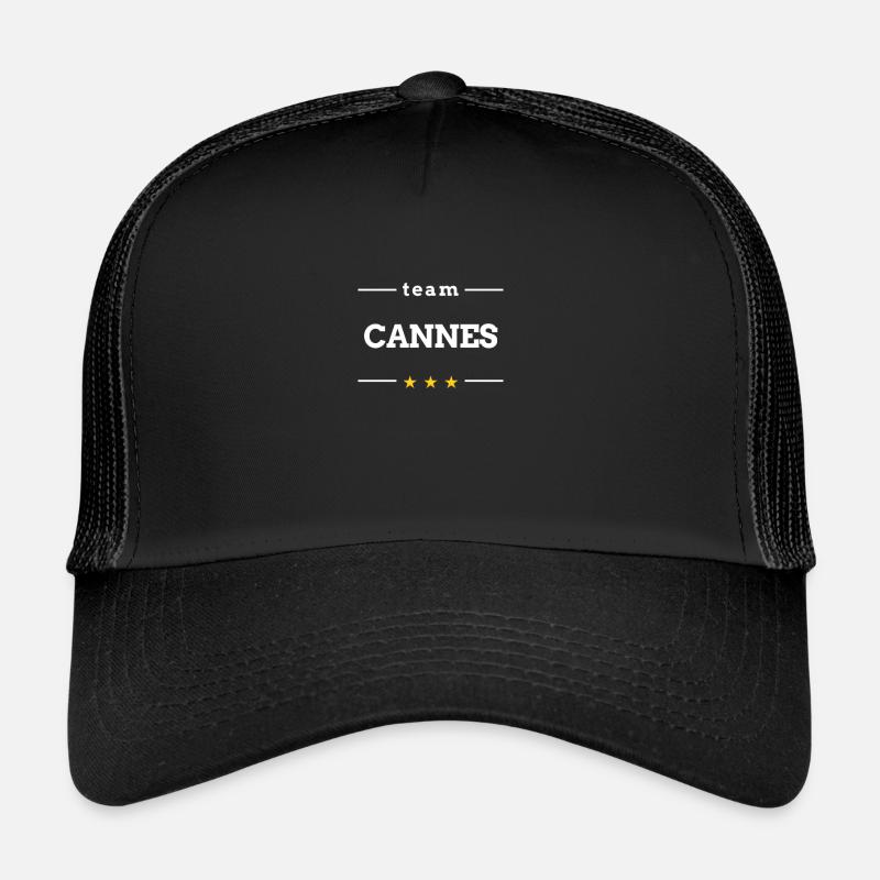 Représente la ville de Cannes ! Casquette trucker 