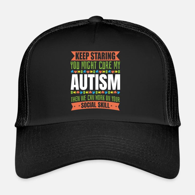 Autisme Conscience Casquette trucker 