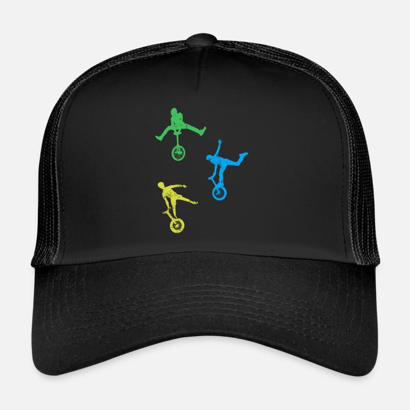 Monocycle - Casquette trucker  - noir/noir