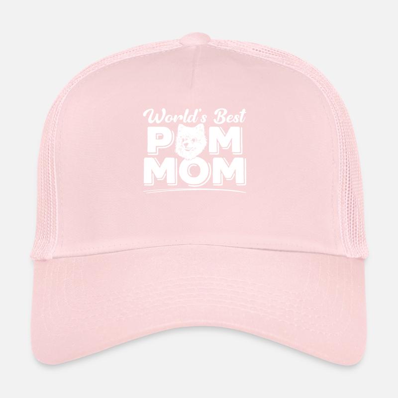 Weltbeste Pomeranian Mama Muttertag Trucker Cap
