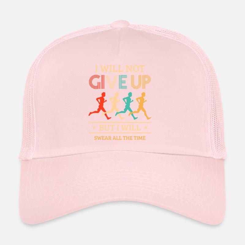 Laufspruch Design Je n’abandonnerai pas Casquette trucker 