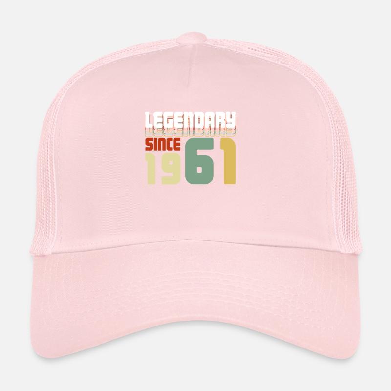 Legendary Since 1961 T-Shirt 60. Geburtstag Trucker Cap