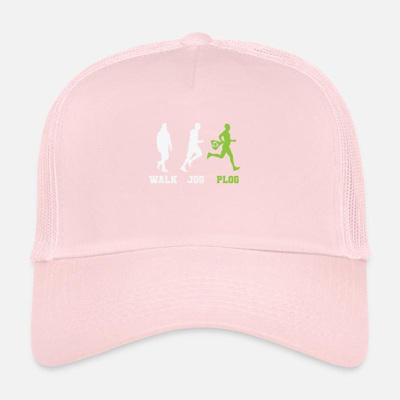 Walk Jog Plog Plogging Casquette trucker 