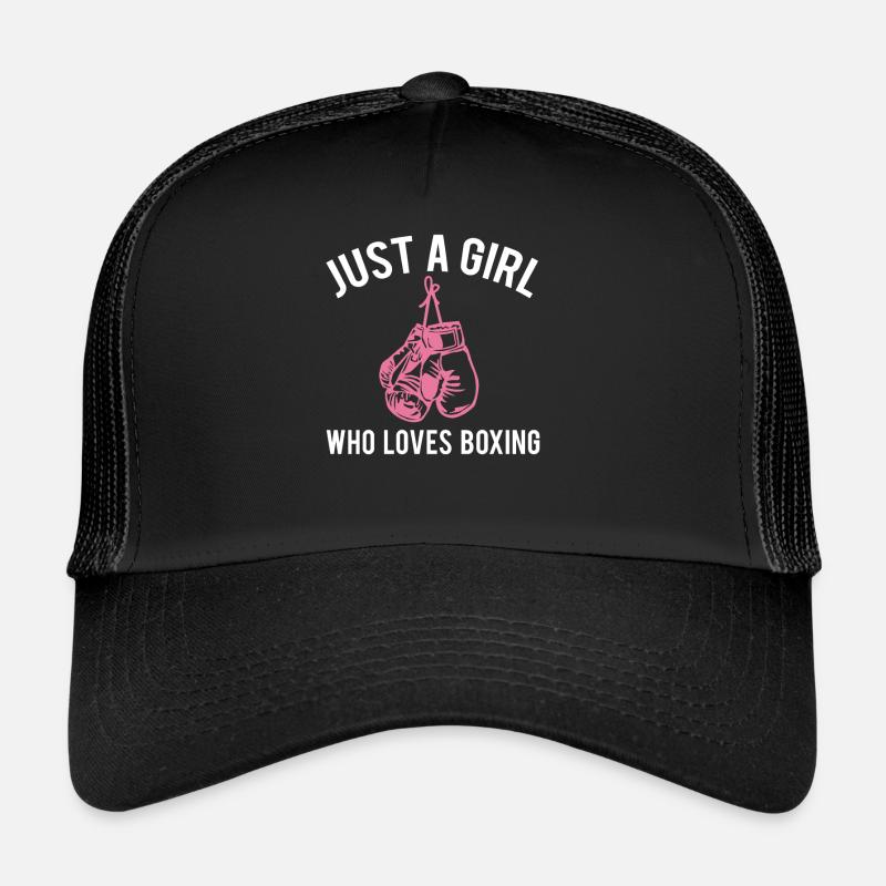Boxe Boxer Gants De Boxe Filles Cadeau Casquette trucker 