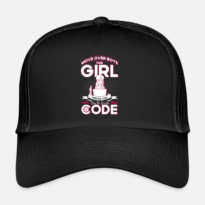 Développeur de logiciels développeur programmeur nerd Casquette trucker 