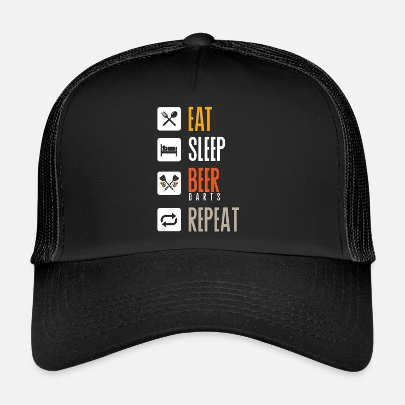 Beer Darts Dart Geschenkidee Bullseye Trucker Cap