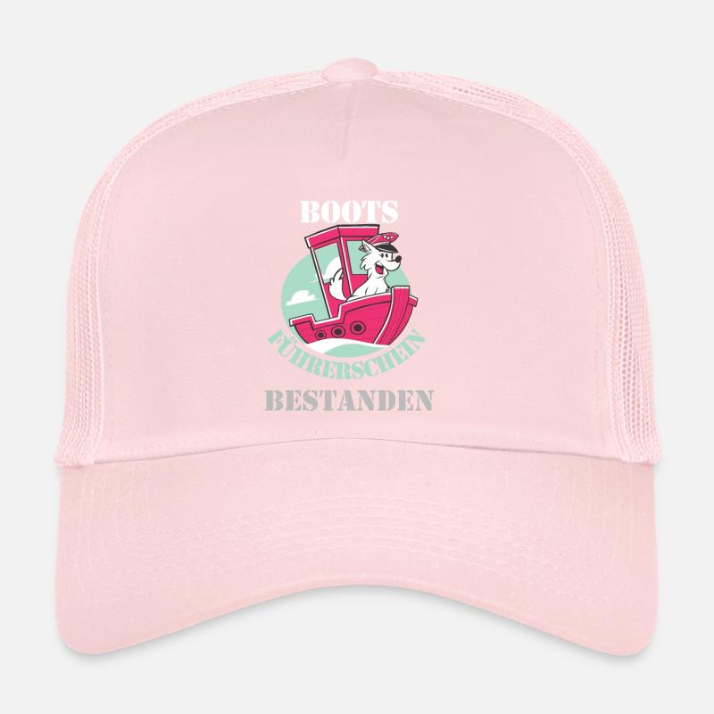 Boots Führerschein Bestanden Trucker Cap