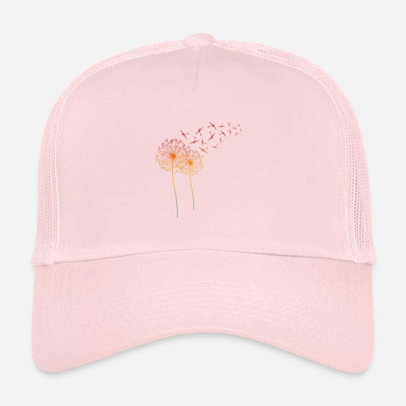 Pusteblume Dandelion Glider Glider Glider Trucker Cap
