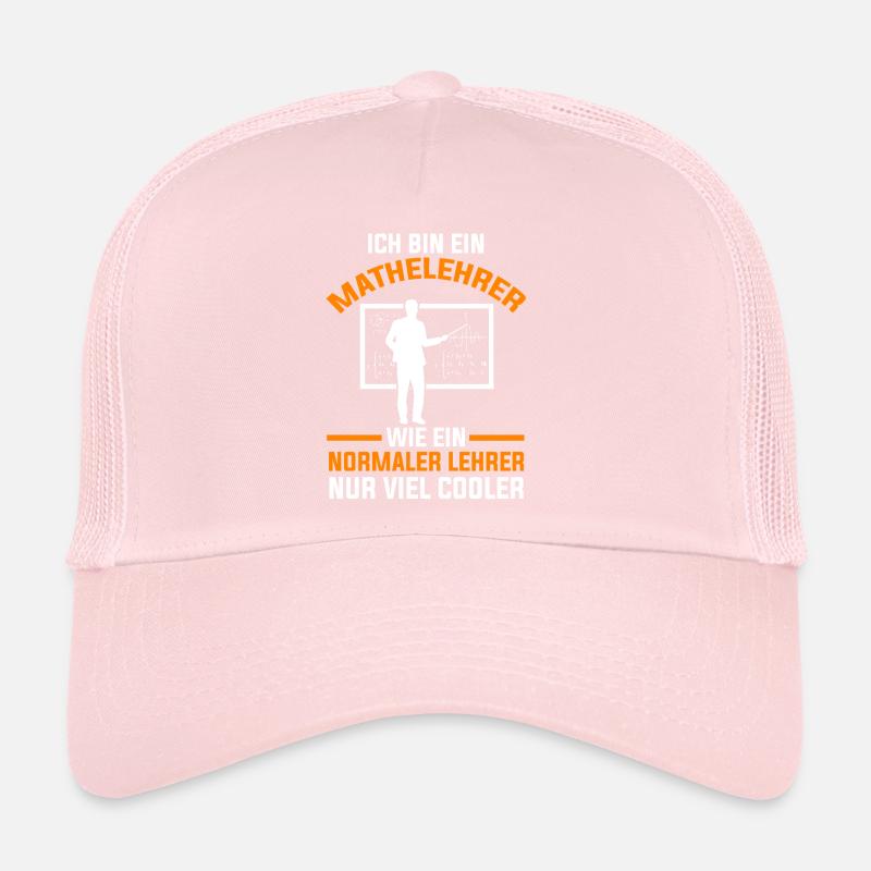 Mathelehrer Mathematik Lehrer Algebra Trucker Cap