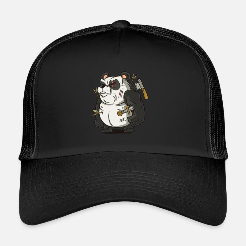 Warrior Panda combattant combattant Casquette trucker 