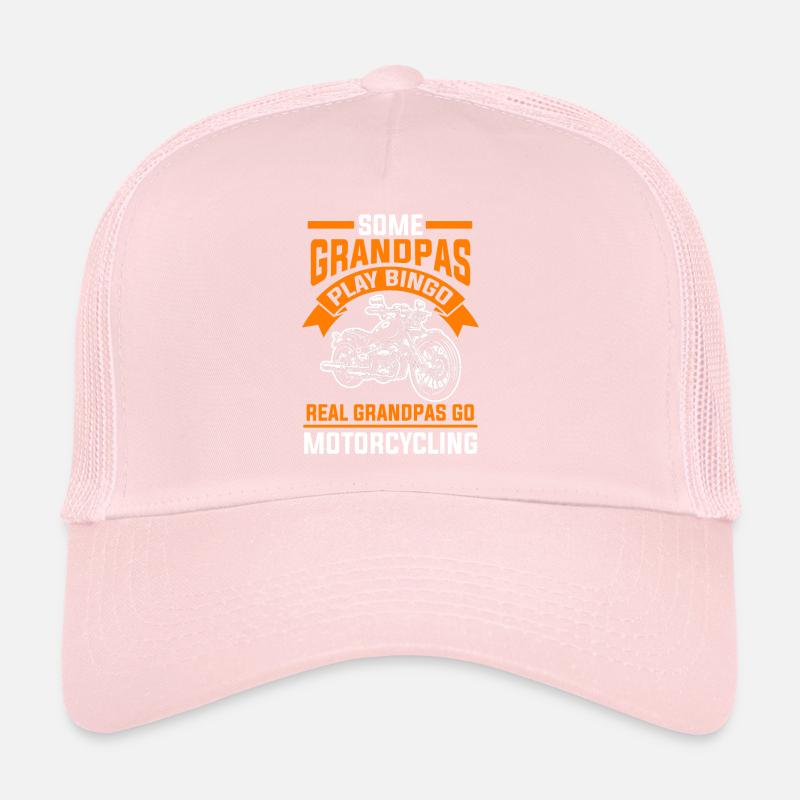 Motorrad Opa Biker Trucker Cap