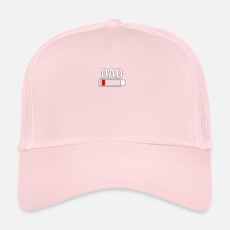 Dad Empty Battery Trucker Cap