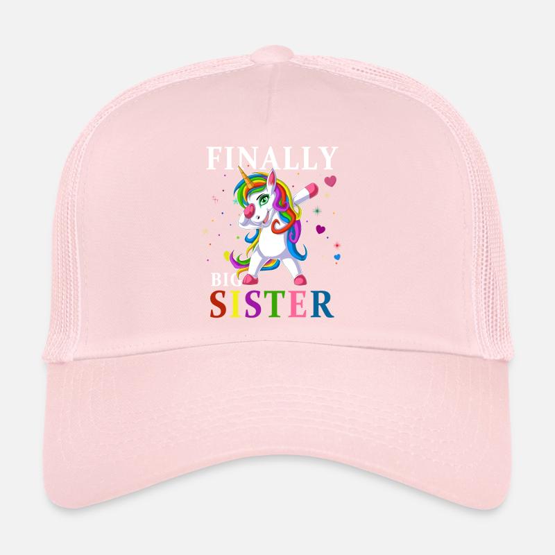 große Schwester endlich Einhorn Trucker Cap